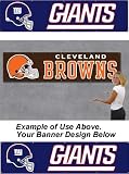 New York Giants 8' Banner