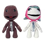 LittleBigPlanet Sackboy & Sackgirl 6'' Plush 2-pack
