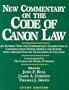 New Commentary on the Code of Canon Law (Study Edition)