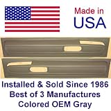 1971-1973 Oldsmobile Tornado gray Arm Rest Cap Overlay Restores the original factory part