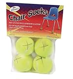 GTIN 634901002308 product image for The Classics Chair Sox, Yellow, 4 Count (TPG-230) | upcitemdb.com