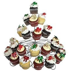 41 Count Metal Cupcake Dessert Stand with 5 Tiers