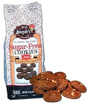 Joseph's Sugar Free Chocolate Walnut Cookies, 11 oz bags