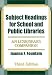 Book Subject Headings for School and Public Libraries: An LCSH/Sears Companion