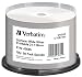 Verbatim 43645 Dvd-r 16x Wide Print Silvr 50 Pack