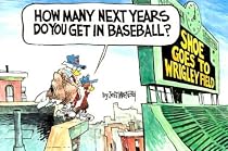 Shoe Goes to Wrigley Field