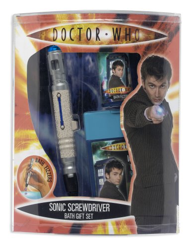 Childrens Toyshop  Toys : Doctor Who Sonic Screwdriver Ultimate Bath Gift Set