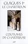 Coutumes de chartreuse
