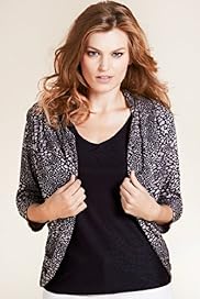 Per Una Animal Print Mock Layer Top