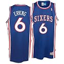 Julius Erving 76ers Blue NBA Replica Jersey