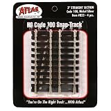 HO Code 100 3 Straight (4) by Atlas Model Railroad