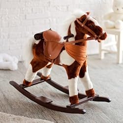 Charm Company Pinto Horse Rocker