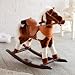 Charm Company Pinto Horse Rocker