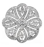 Penelope's Vintage CZ Brooch