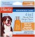 Hartz Advanced Care 4 In 1 Once-A Month Flea & Tick Drops For Dogs and Puppies Over 90 Pounds
