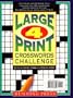 Large-Print Crosswords Challenge No 4 (Crossword Challenge Puzzlebook)