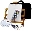 Watercolor Paint & Easel Art Set, Everything An Aspiring Artist Needs! (1 Set)