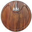 Wood Lighthouse Round Cutting Board 13" D