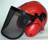 Forsthelm Schutzhelm mit Gehörschutz und Schild