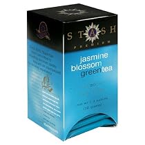 Stash Premium Jasmine Blossom Tea, Tea Bags, 20-Count Boxes (Pack of 6)