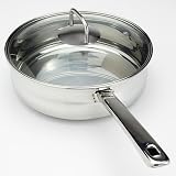 Krona Deluxe Stainless Steel Egg Poacher and Fry Pan Set