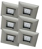 Paulmann 99524 Premium Einbauleuchten Set Quadro schwenkbar