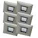 Paulmann 99524 Premium Einbauleuchten Set Quadro schwenkbar