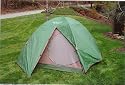 NEW OLIVE 4 SEASON 7X7 BACKPACK DOME, ALUMINUM POLES, 2 DOORS By Trek