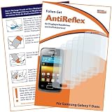 Produkt-Bild: 6x mumbi Displayschutzfolie Samsung Galaxy Y Duos Schutzfolie AntiReflex antireflektierend