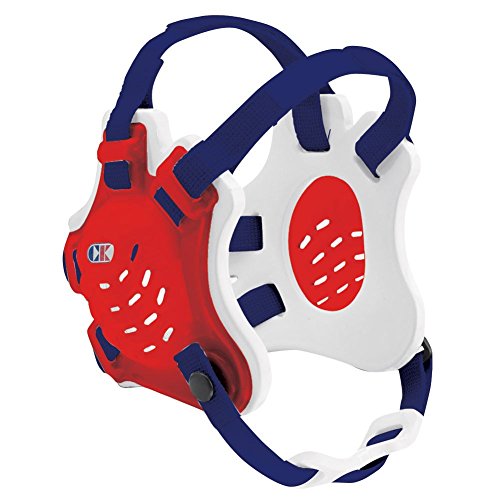 Cliff Keen Tornado Wrestling Headgear - COLOR: Scarlet/White/Navy