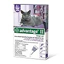 Bayer Advantage II Purple 6-Month Flea Control for Cats, 9-Pound