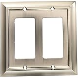 BRAINERD 64175 Architectural Double Decorator Wall Plate / Switch Plate / Cover