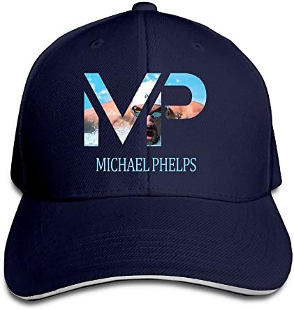 Michael Phelps Champion Logo Baseball Hat Navy