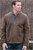 Men's Ernest Zip Shearling Jacket