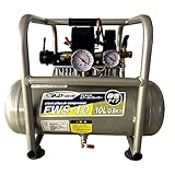 シンセイ オイルレスエアーコンプレッサー 静音タイプ 10L EWS-10