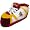 Arizona State Sun Devils NCAA Original Comfy Feet Slippers (Men's Size Under 5 1/5)