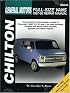 GM Full-Size Vans 1967-86 (Chilton's Total Car Care Repair Manual)