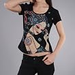 Jessie G. Women's Printed Scoop Neck Tee