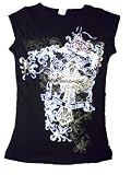 TS130 Divine Generation Rhinestone Tattoo T-Shirt