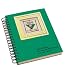 Golfing, The Golfer's Journal - Green Hard Cover (prompts on every page, recycled paper, read more...)