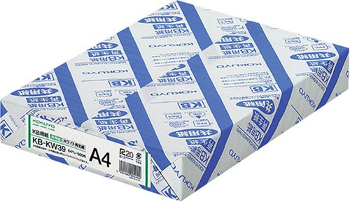 コクヨS&T KB用紙(共用紙)(ホワイト再生紙) A4 500枚 KB-KW39 