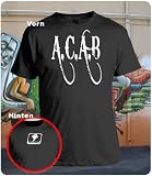 Produkt-Bild: Dirtwheels Motocross  A.C.A.B MX T-Shirt, S