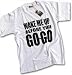 HotScamp Premium Wake Me Up Mens White T-Shirt