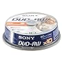 Sony 10 Pack 8cm DVD-RW 30 Min Spindle