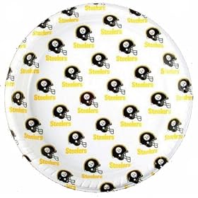Pittsburgh Steelers Disposable Plastic Plates (12 Pack)