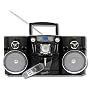 SuperSonic SC-986VCD Black Portable CD Cassette Player AM FM Stereo