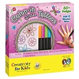 Color Your Own Glitter Tattoos By Creativity for Kids