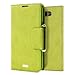 iFace Galaxy Note 2 Case Evolution Diary Collection - Luxurious Italian Leather - Designer Eco Packaging - Green