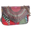 Desigual Bols_Mini Cadena Trokel Patch 27X5148, Borsa a tracolla donna, 25x17x7 cm (L x A x P)