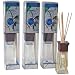 Greenair All Natural Aromatherapy Reed Diffuser, Set of 3, North Pole, 6.6-Ounce